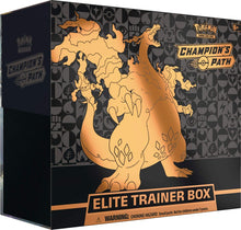 Load image into Gallery viewer, Pokémon TCG: Champion's Path Elite Trainer Box